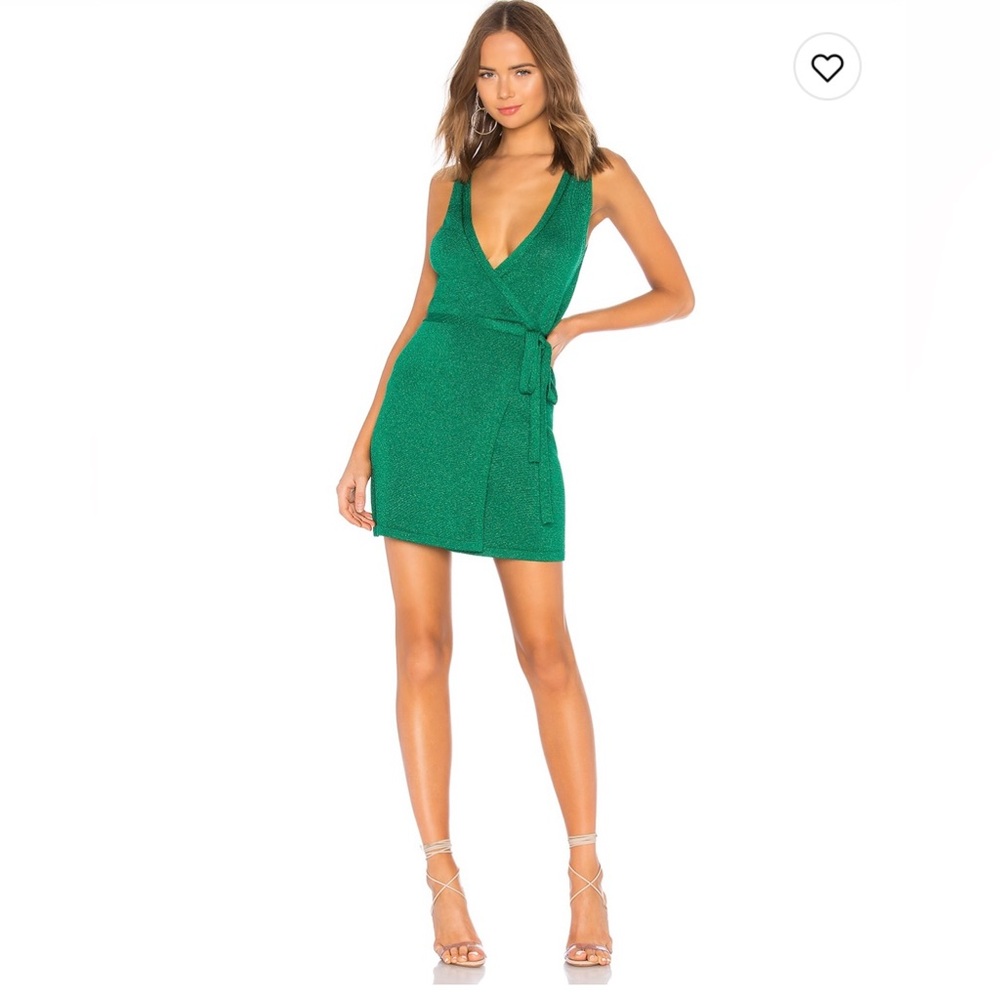 Lovers and Friends Sweater Wrap dress